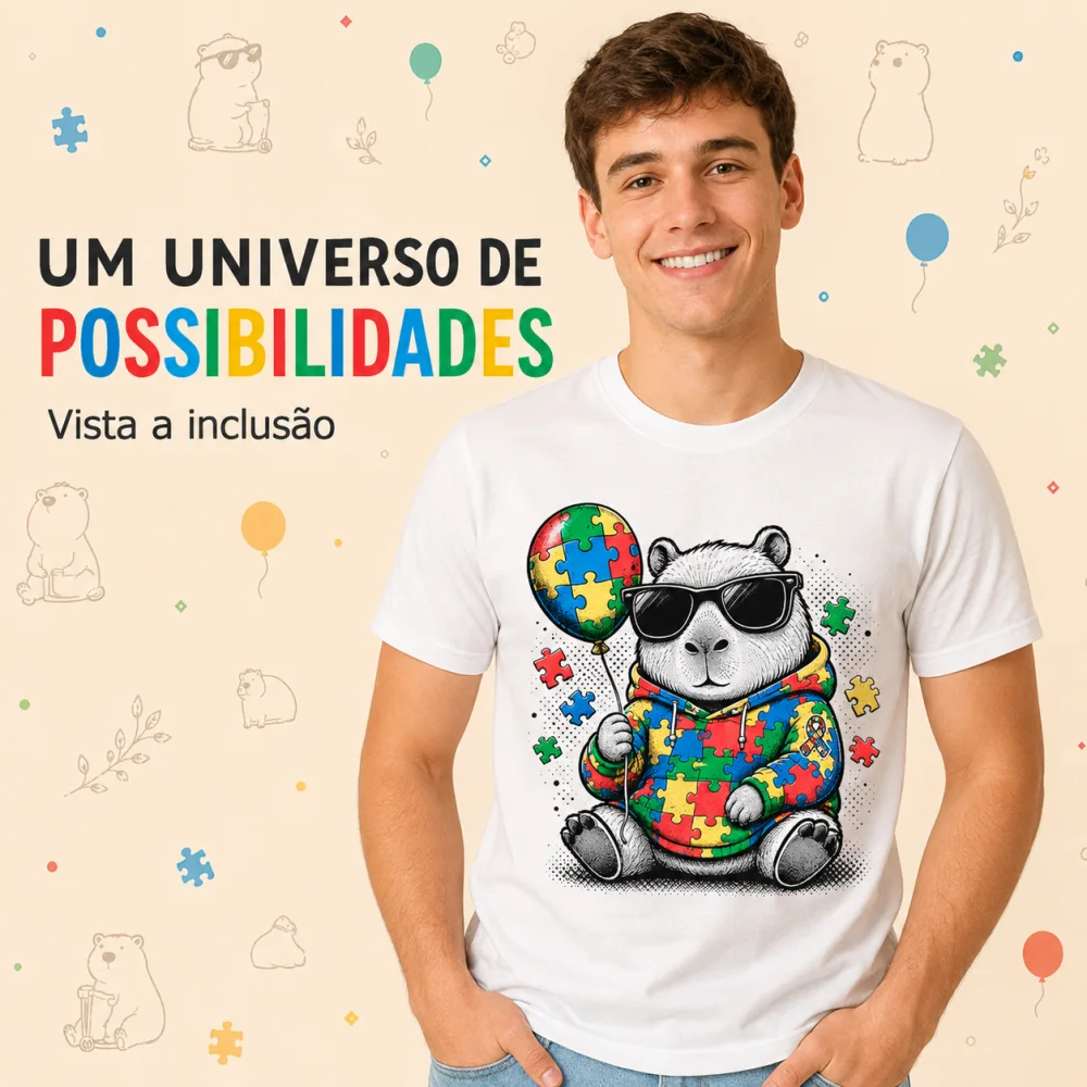 camiseta autismo TEA