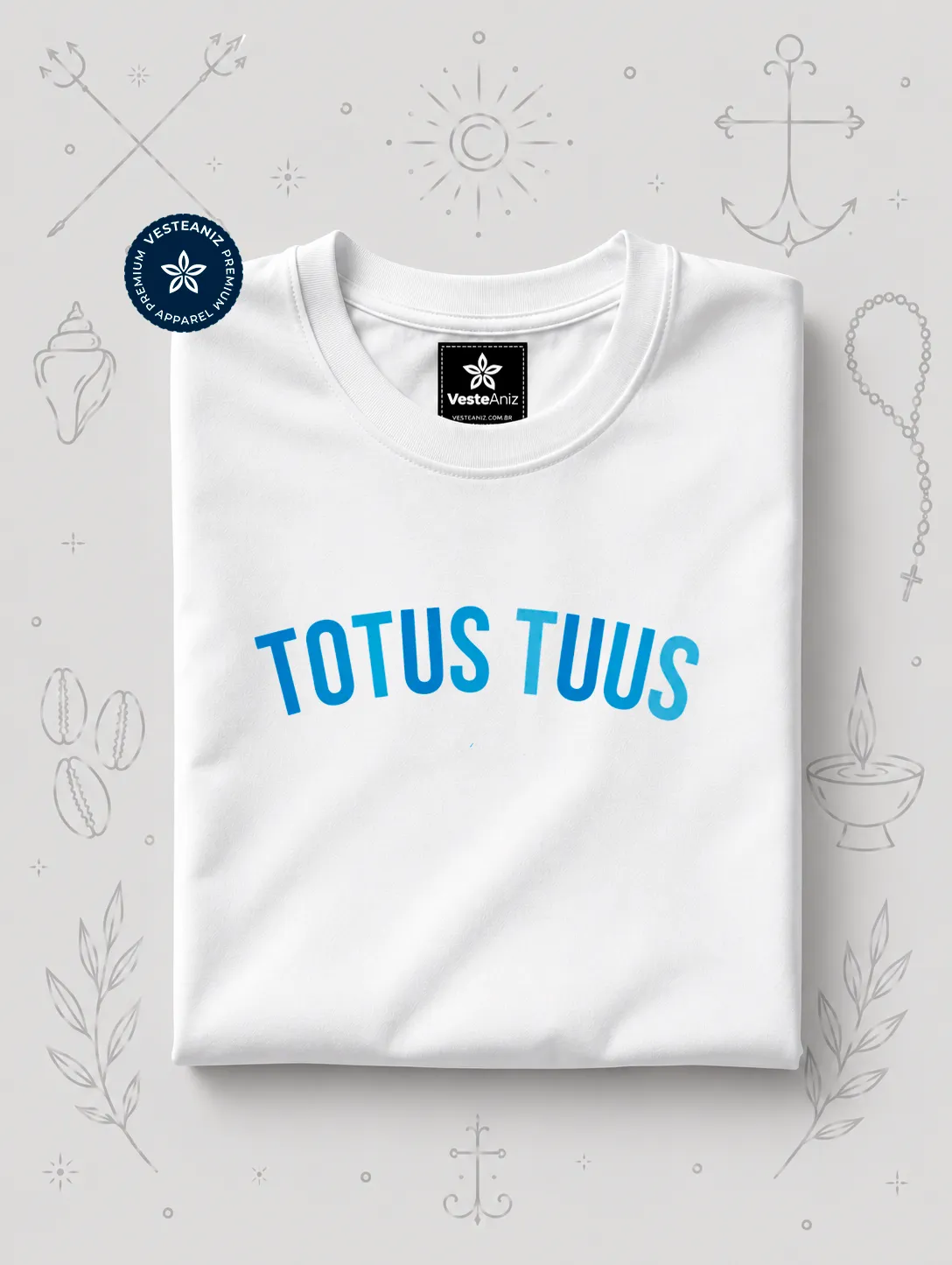 Camiseta Totus Tuus | VesteAniz 2