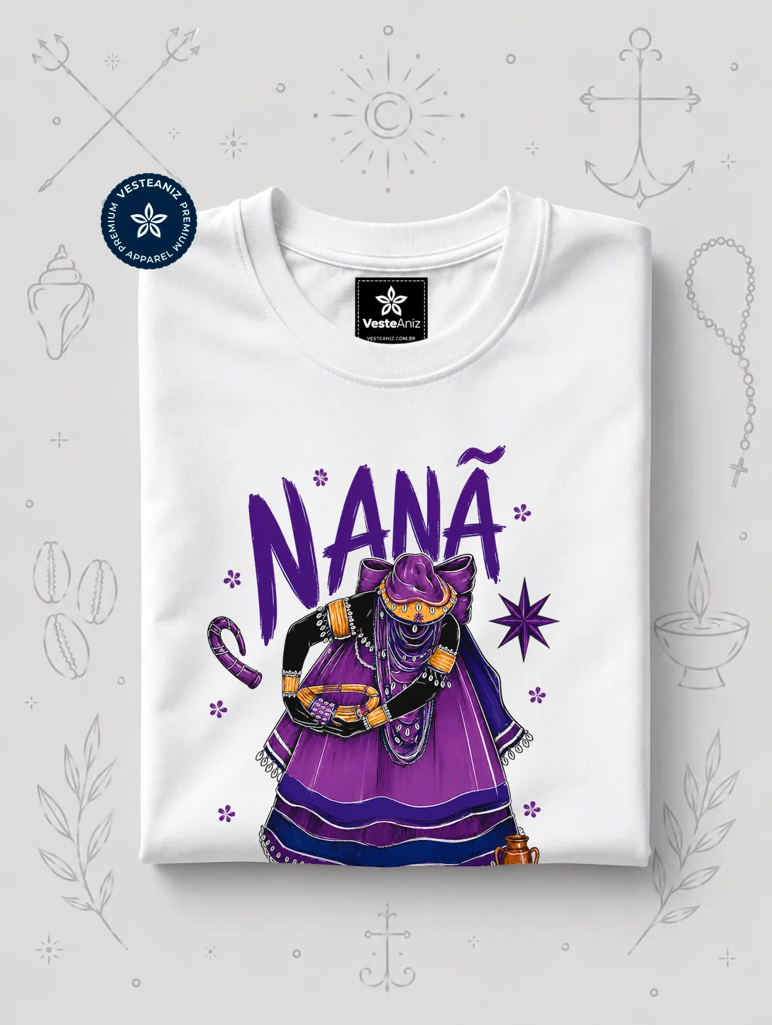 Camiseta Nanã - Saluba | VesteAniz 2
