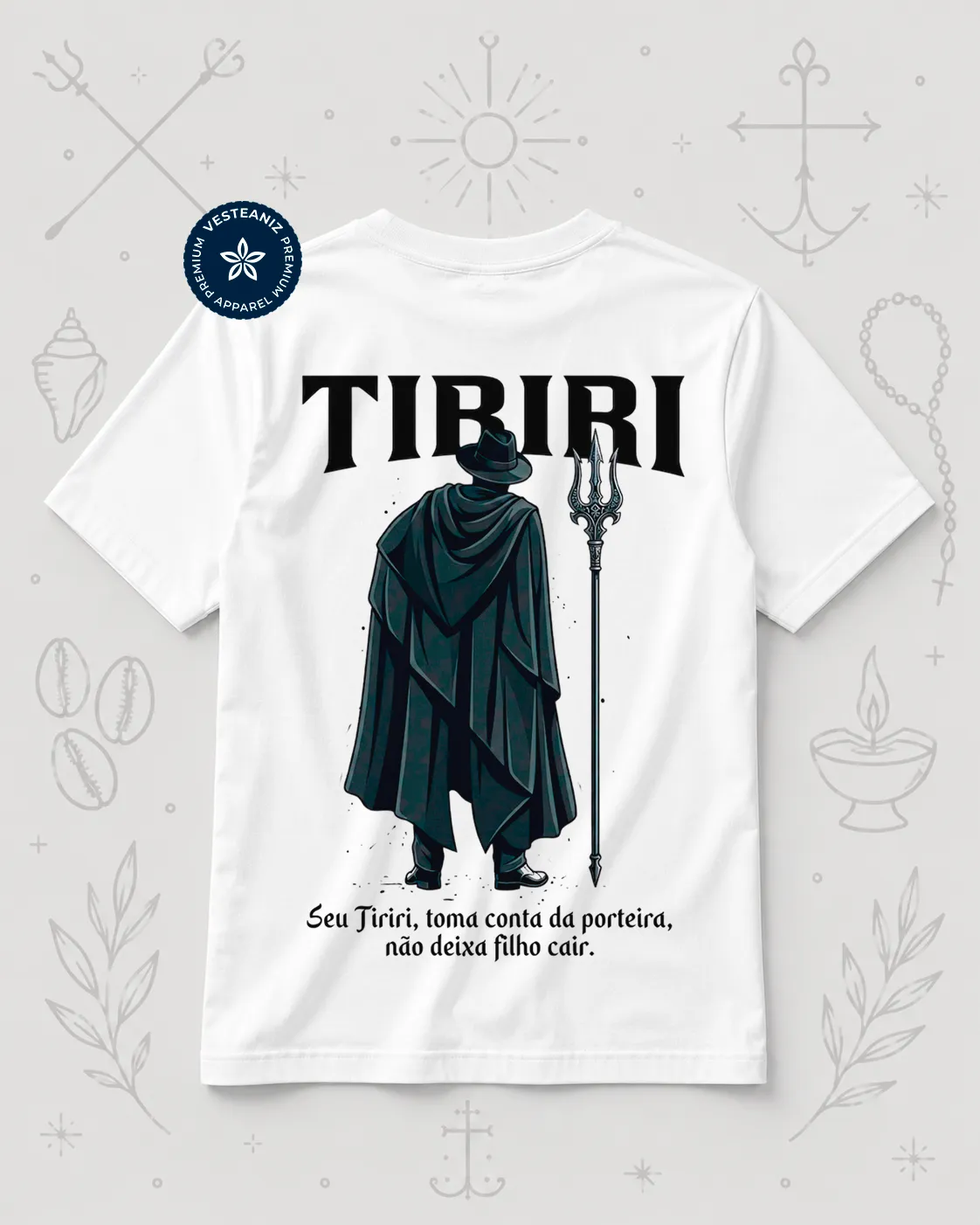 Camiseta Exu Tiriri – Toma Conta da Porteira | VesteAniz