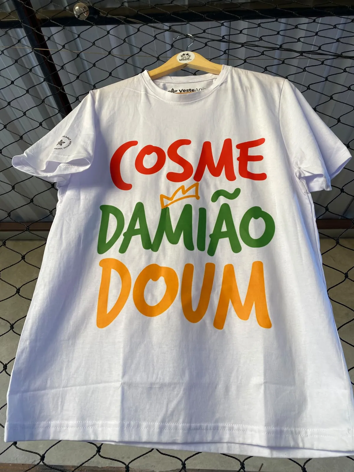 Camiseta Cosme, Damião e Doum Umbanda 100% Algodão 2