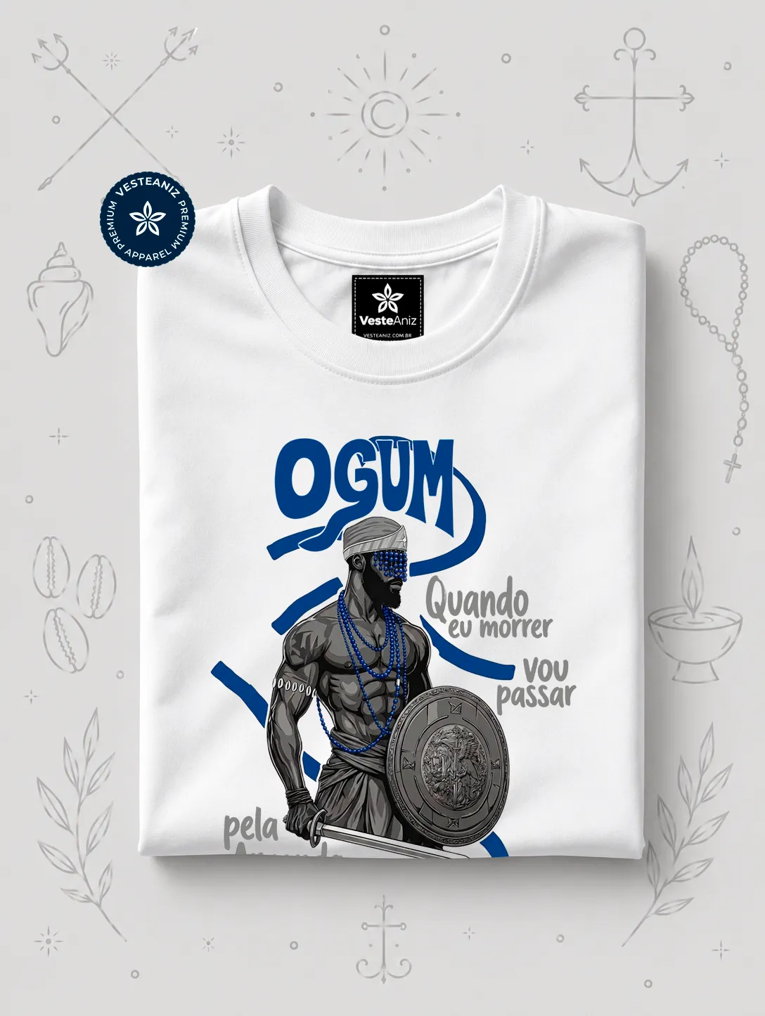 Camiseta Ogum - Passar em Aruanda 2