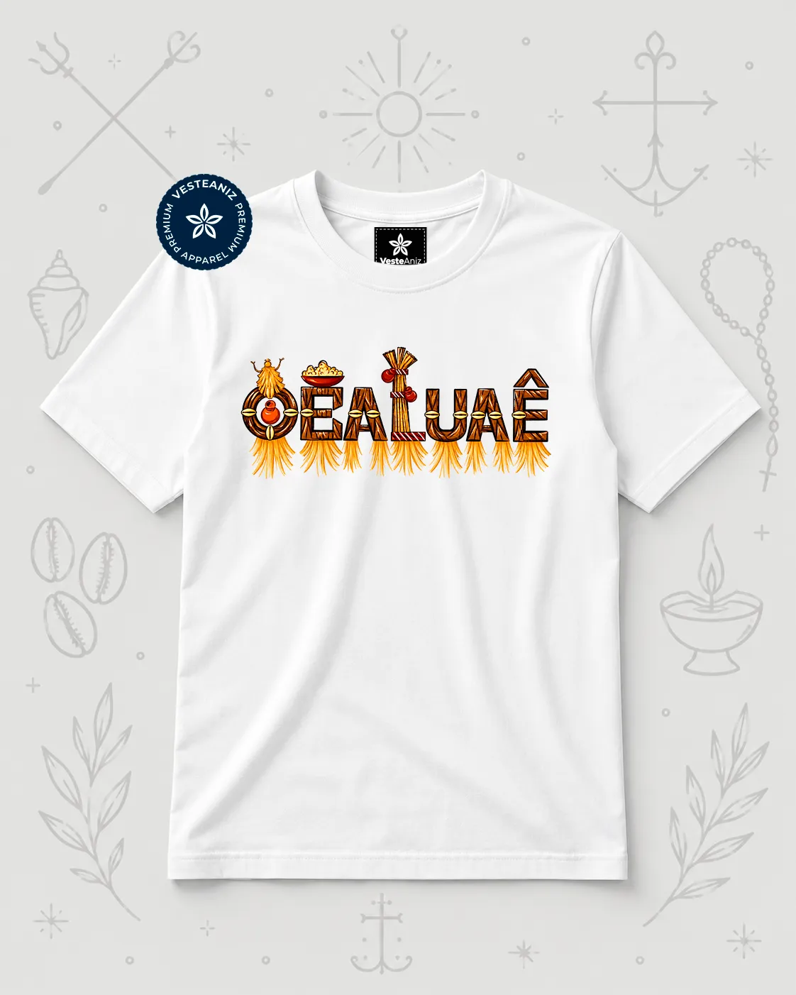 Camiseta Obaluaê | VesteAniz