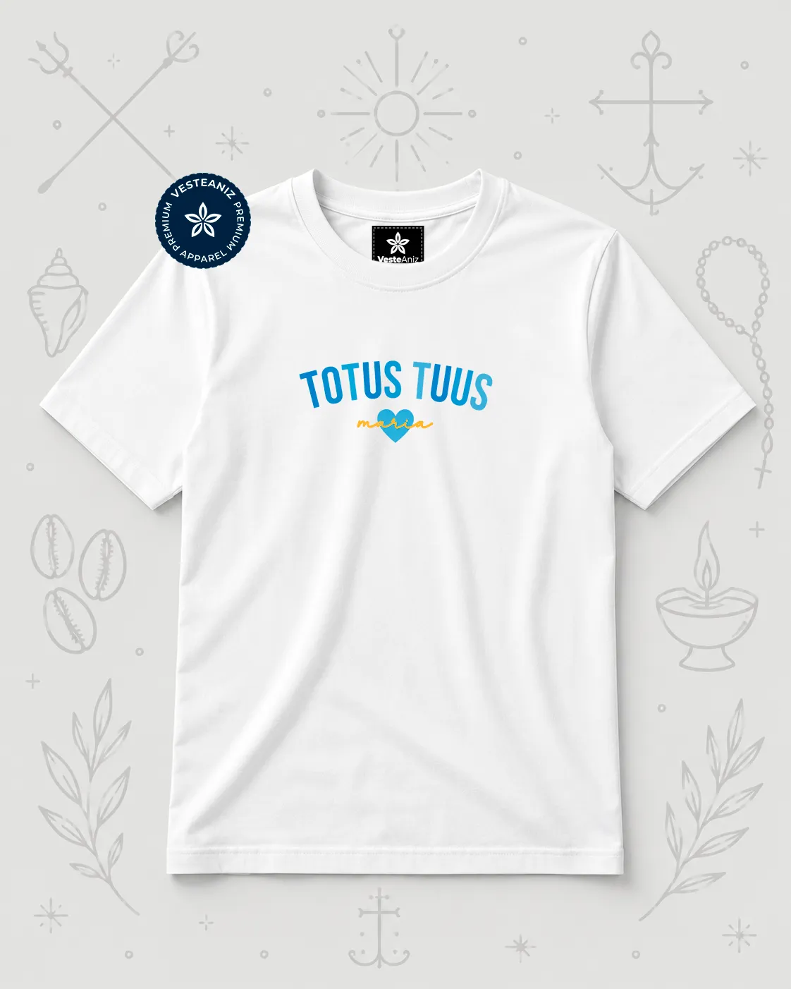 Camiseta Totus Tuus | VesteAniz