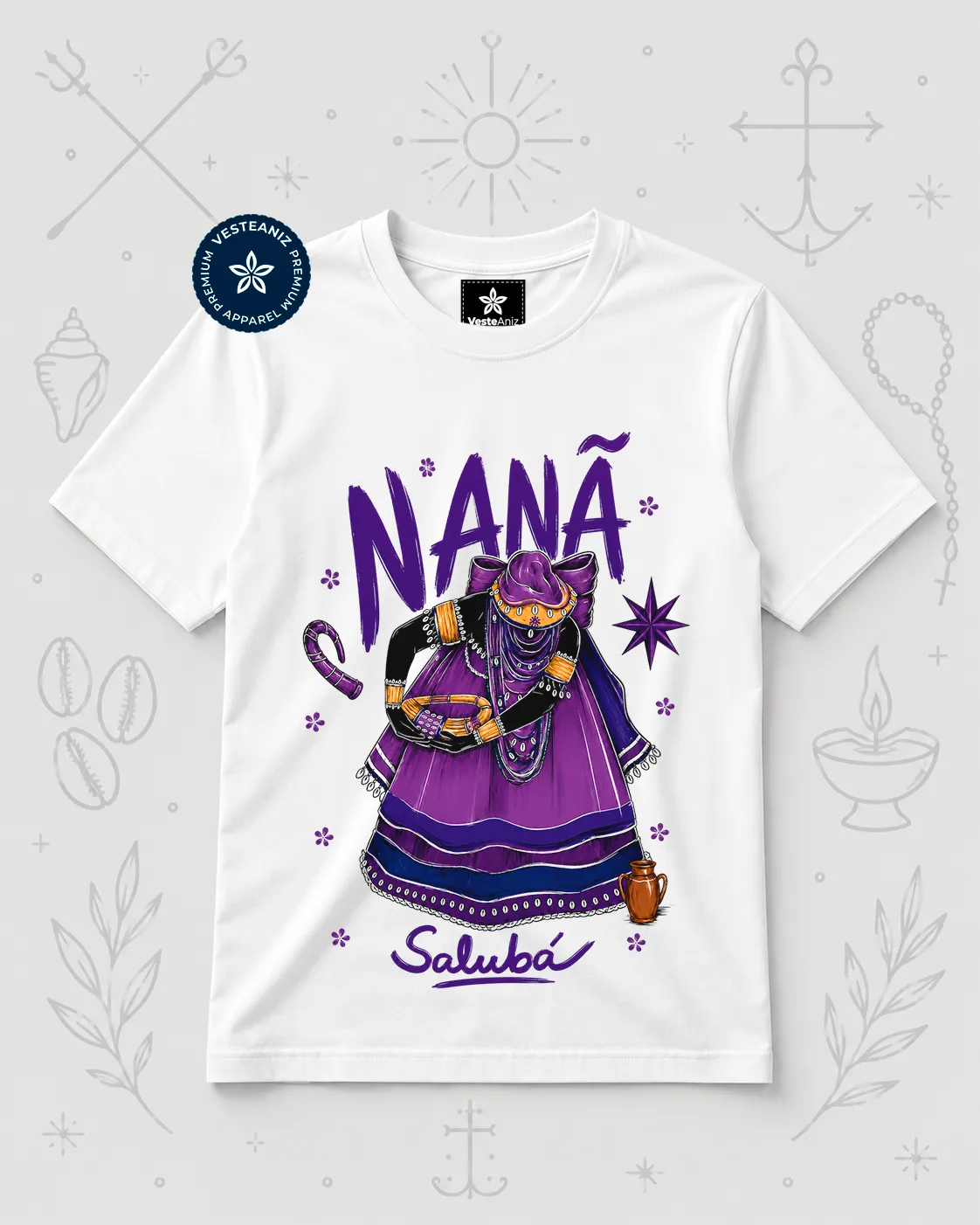 Camiseta Nanã - Saluba | VesteAniz
